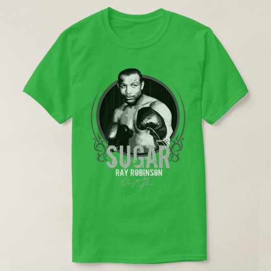 Sugar Ray Robinson T-shirt (Design voorkant)