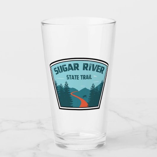 Sugar River State Trail Wisconsin Glas (Voorkant)