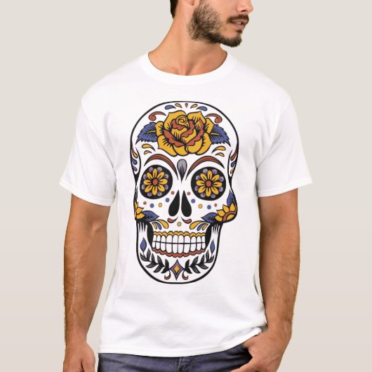 Sugar Scull  T-shirt (Voorkant)