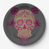Sugar Skull 1.0 Papieren Bordje (Voorkant)