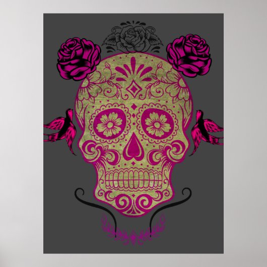 Sugar Skull 1.0 Poster (Voorkant)