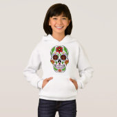 Sugar Skull aangepaste tekst kleding (Voorkant volledig)
