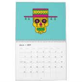 Sugar Skull-agenda Kalender (Mar 2027)