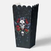 Sugar Skull Angel met Rozen. Bedankdoosjes (Achterkant)