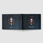 Sugar Skull Angel met Rozen. Gastenboek (Volledig)