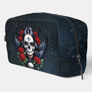 Sugar Skull Angel met Rozen. Toilettasje