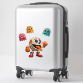 Sugar Skull Arcade Sticker (Koffer)