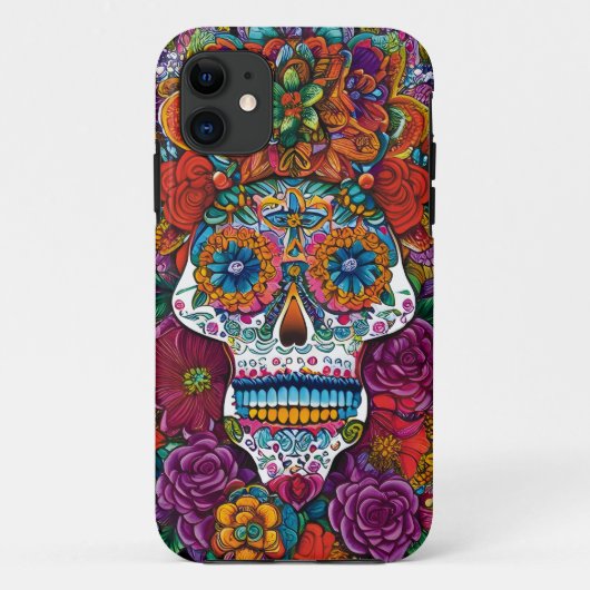 Sugar Skull Art - betoverende schoonheid Case-Mate iPhone Case (Achterkant)