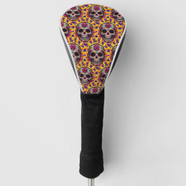 Sugar Skull Art - Bliksem slaat tweemaal toe Golfheadcover