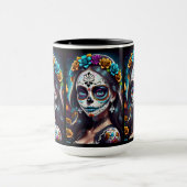 Sugar Skull Art - Culturele Schoonheid Mok (Midden)