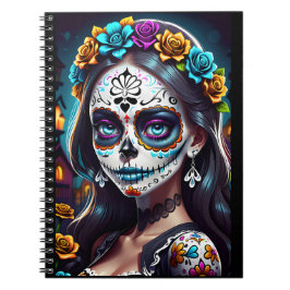 Sugar Skull Art - Culturele Schoonheid Notitieboek