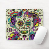 Sugar Skull Art - Dag van de dode mousepad Muismat (Met muis)