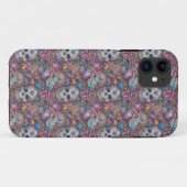 Sugar Skull Art - Dag van de Dode Werveling Case-Mate iPhone Case (Achterkant (horizontaal))
