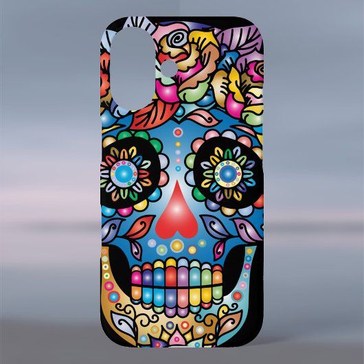 Sugar Skull Art, Dag van de Doden Case-Mate iPhone Case