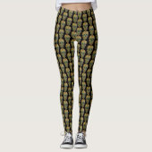 Sugar Skull Art, Dag van de Doden Leggings (Voorkant)