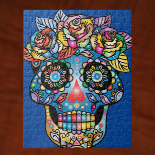 Sugar Skull Art, Dag van de Doden Legpuzzel