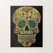 Sugar Skull Art, Dag van de Doden Legpuzzel (Verticaal)