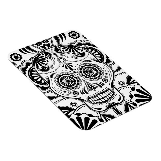 Sugar Skull Art "Dag van de Doden" magneet (Rechterzijde)