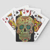 Sugar Skull Art, Dag van de Doden Pokerkaarten (Achterkant)