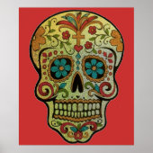 Sugar Skull Art, Dag van de Doden Poster (Voorkant)