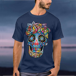 Sugar Skull Art, Dag van de Doden T-shirt
