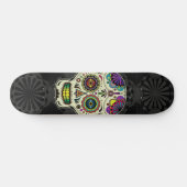 Sugar Skull Art - Dag van de dood Persoonlijk Skateboard (Horizontaal)