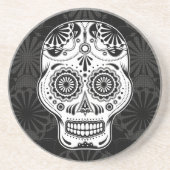 Sugar Skull Art - Dag van het dode onderzetter (Voorkant)