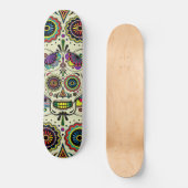 Sugar Skull Art Day van de doden Persoonlijk Skateboard (Voorkant)
