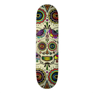 Sugar Skull Art Day van de doden Persoonlijk Skateboard