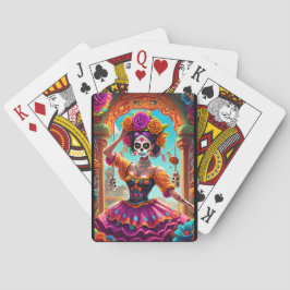 Sugar Skull Art - Een portret van de traditie Pokerkaarten
