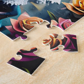 Sugar Skull Art - Feestelijke geest Legpuzzel (Zijkant)