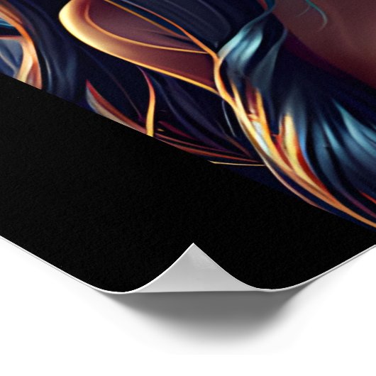 Sugar Skull Art - Fiesta van kleuren Poster (Hoek)