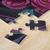 Sugar Skull Art - Floral Elegance Legpuzzel (Zijkant)