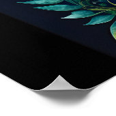 Sugar Skull Art - Geïnspireerd door Mexicaanse tra Poster (Hoek)