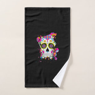 Sugar Skull Art Handdoek