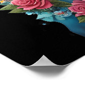 Sugar Skull Art - Kleurrijk Altaar Poster (Hoek)