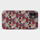 Sugar Skull Art - Kleurrijke Dia de los Muertos Case-Mate iPhone Case (Achterkant (horizontaal))