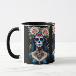 Sugar Skull Art - Kleurrijke Dia de los Muertos Mok