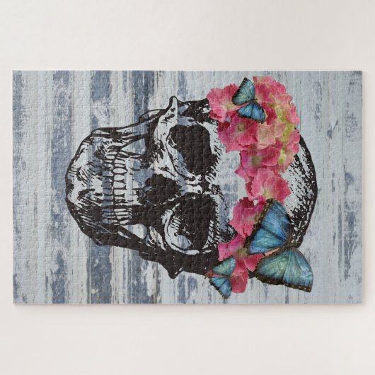Sugar Skull Art Legpuzzel (Horizontaal)
