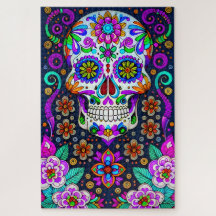Sugar Skull Art - Leven in de dood