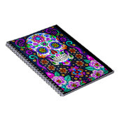 Sugar Skull Art - Leven in de dood Notitieboek (Rechterzijde)