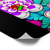 Sugar Skull Art - Leven in de dood Poster (Hoek)