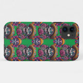 Sugar Skull Art - Levendige Dag van de Doden (Groe Case-Mate iPhone Case (Achterkant (horizontaal))