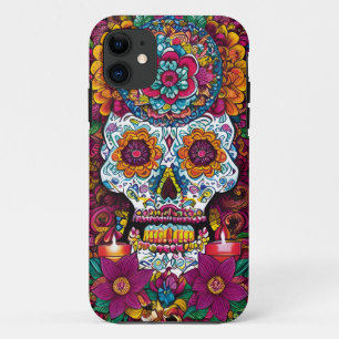 Sugar Skull Art - Levendige tradities van Mexico Case-Mate iPhone Case