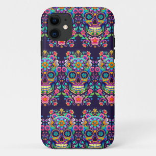 Sugar Skull Art - Levendige uitdrukking van tradit Case-Mate iPhone Case