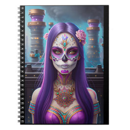 Sugar Skull Art - Levendige visioenen Notitieboek