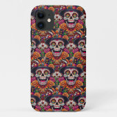 Sugar Skull Art - Marigold Sugar Skull Case-Mate iPhone Case (Achterkant)