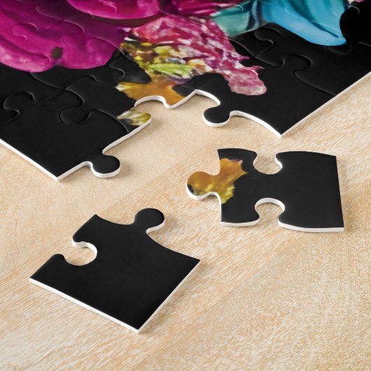 Sugar Skull Art - Mexico's Dag van de Doden Legpuzzel (Zijkant)