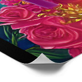 Sugar Skull Art - Mooie Vrouw op Altaar Poster (Hoek)