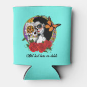 Sugar Skull Art Nouveau Blikjeskoeler (Voorkant)